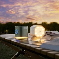 Linterna de Camping RGB Recargable Popular, Luz Colorida Magnética, Mini Lámpara Colgante para Tienda de Campaña con Repelente de Mosquitos