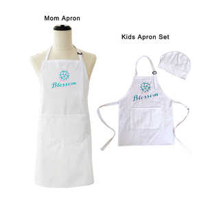 Cotton Kids <strong>Apron</strong> and Chef Hat Kids <strong>White</strong> <strong>Apron</strong> Chef <strong>Apron</strong> Kids - Product Image 2