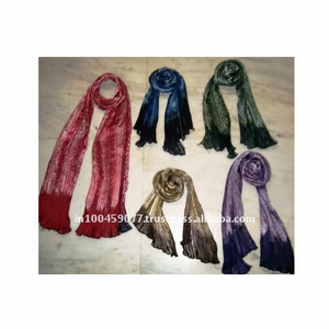 Écharpes et châles traditionnels en viscose 100% Étoles fantaisie élégantes - Product Image 1