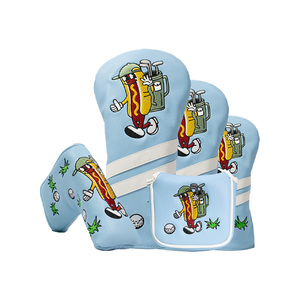 Fabricant <span class=keywords><strong>de</strong></span> housses <span class=keywords><strong>de</strong></span> club <span class=keywords><strong>de</strong></span> <span class=keywords><strong>golf</strong></span> en cuir PU <span class=keywords><strong>de</strong></span> qualité supérieure avec logo personnalisé pour conducteur Fairway <span class=keywords><strong>couvre</strong></span>-chef <span class=keywords><strong>de</strong></span> <span class=keywords><strong>golf</strong></span> personnalisé - Product Image 2