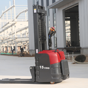 Carrello Elevatore Manuale da <span class=keywords><strong>1</strong></span>,5-2 Tonnellate, Stoccatore a Spinta, Sollevatore <span class=keywords><strong>Pallet</strong></span> Elettrico in Vendita - Product Image 3