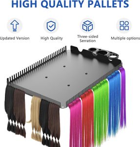 Chariot de Salon Magnétique avec Plateau pour Extensions Capillaires – Chariot à Outils de Coiffure pour Salons, Barbiers et Écoles de Beauté - Product Image 4