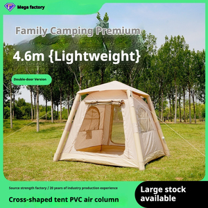 Tente <span class=keywords><strong>dôme</strong></span> gonflable sans installation requise, en tissu Oxford, imperméable, portable pour le <span class=keywords><strong>camping</strong></span> en voiture - Product Image 2