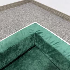 Camas para mascotas de terciopelo de felpa más cómodas, cama ortopédica para perros a prueba de masticación rectangular en diferentes tamaños - Product Image 4