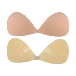 Whole Double Sticky Sale Seamless Silicone Invisible Bra for Women for Lifting Breasts Strapless Size Free