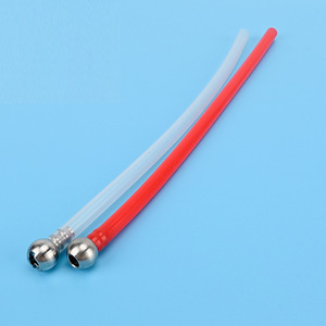 หลอดดูดสุญญากาศสแตนเลส Mingou รุ่นใสและสีแดง สำหรับล้างรถ หัวดูดแบบใช้แล้วทิ้ง - Product Image 1