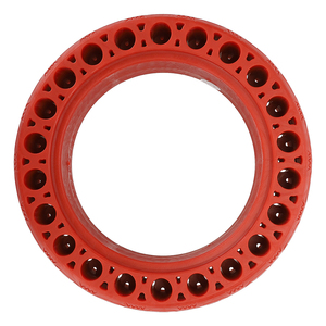 Pneu plein anti-crevaison rouge 60/70-6.5 de 10 pouces pour trottinette électrique G30 Max – Pièce de rechange - Product Image 5