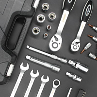 Boîte à outils de réparation automobile OEM Reed, 150 pièces, kit de clés à douilles en acier au chrome-vanadium, multifonctionnel