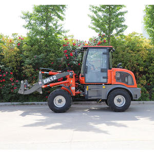 Chinese Fabrikant Everun ER12 Front End Hydraulische Pomp Emmer Kleine Mini Micro Machines Wiellader - Product Image 4