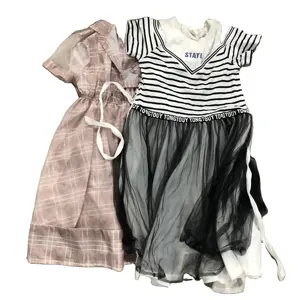 库存儿童服装包二手预爱夏季儿童服装节俭高品质儿童派对服装