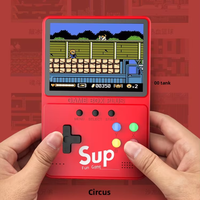 Console de jeu portable avec écran de 4 pouces, simulateurs de jeux rétro classiques portables pour enfants avec double joystick