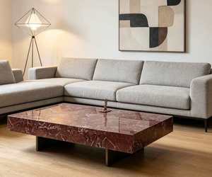 Piano di Lavoro in Marmo Rosso Levanto, Pietra Naturale Rosso Borgogna per Isola <span class=keywords><strong>Cucina</strong></span>, Mobile Bagno, Bancone Bar Hotel e Tavolo <span class=keywords><strong>da</strong></span> Pranzo - Product Image 1