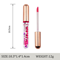 Nouveau design Vente en gros Moins cher Beauté Maquillage Brillant à lèvres 24 Unités Magic Kiss Changement de couleur Brillant à lèvres Liquide Cosmétiques