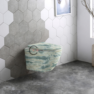 Inodoro de Cerámica de Una Pieza Suspendido en la Pared, Sanitario WC, Taza de Inodoro para Baño, Venta Caliente - Product Image 1