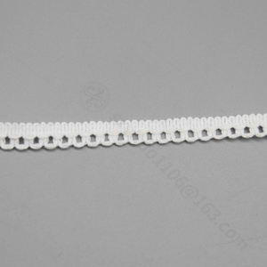 Garniture en dentelle soluble dans l'eau de 0.8cm d'usine idéale <span class=keywords><strong>pour</strong></span> les ourlets, les décolletés, les voiles, les jupes Lolita, la lingerie et la décoration artisanale - Product Image 2