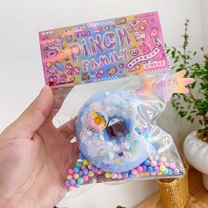 Customized TPR Simulation <b>Ring</b> Shaped Donut Squishy Toys Handmade Anxiety Relief Sensory Toys Slow Rising Novelty Girls Silicone - Product Image 3