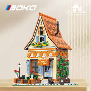 BaKa 2025 Nueva Serie Creativa de Modelos de <span class=keywords><strong>Arquitectura</strong></span> de Plástico <span class=keywords><strong>para</strong></span> Construir, Juguetes Educativos <span class=keywords><strong>para</strong></span> Niños y Adultos, Regalos de Cumpleaños, Juegos de Bloques de Construcción - Product Image 3