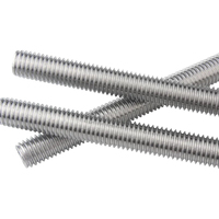 304/316 Stainless Steel Fully Threaded Rod, DIN975 Standard All Thread Bar, Corrosion Resistant Stud Bolt for Industrial
