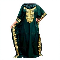 Robe longue kaftan vintage en rayonne pour femme – Grande taille, imprimée, pour la plage, les fêtes et les tenues décontractées, lavable