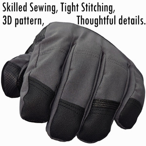 Arctic Extreme soğuk açık spor eldiven alt-sıfır termal polar astarlı aşağı dolu kayak eldivenler için snowboard - Product Image 5