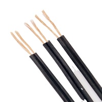 10AWG 12AWG 14AWG Flexible plat parallèle double SPT fil de câble électrique conducteur en cuivre nu avec fils électriques d'isolation en PVC