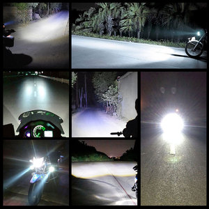 Focos LED Externos para Motocicleta, 6 LED, Luces Auxiliares para Vehículos Eléctricos, Faros Delanteros LED Modificados, Luces Antiniebla - Product Image 4