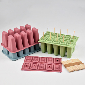 Moule à glace créatif en silicone alimentaire à 10 compartiments, facile à démouler, pour whisky et glaçons, avec couvercles, outil durable - Product Image 1