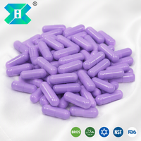 Fabricant Impression de logo personnalisée Capsules HPMC vides transparentes Taille 0 00 Capsules végétariennes transparentes