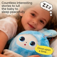 Samtoycn Chat GPT Çok Dilli Yapay Zeka Robotu Yapay Uygulama Kontrollü Yumuşak Pamuklu Peluş Bebek Konuşan Yapay Zeka Peluş Oyuncak Dinamik Gözlü
