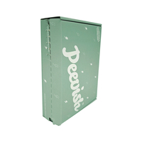 Dossiers en carton ondulé personnalisés en gros avec étiquette privée, gaufrage, fermeture magnétique, recyclables, emballage de vêtements, logo personnalisé
