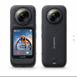 กล้องแอคชั่น 8K 360 องศา กล้องกีฬาพกพา หน้าจอสัมผัส อุปกรณ์บันทึกภาพเสมือนจริง สำหรับการเดินทางกลางแจ้ง - Product Image 1