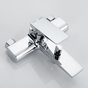 Juego de ducha para baño, grifo de lavabo de cobre, válvula de cerámica, monomando, rociador de chorro, cabezal redondo - Product Image 1