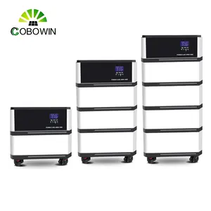 Diepe Levensduur Oplaadbare Lithium Ion 48V 400ah 600ah 800ah 1000ah Lifepo4 Stapelbare Batterij Voor Energieopslagsysteem