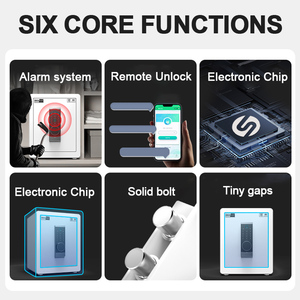 Coffre-fort électronique de sécurité domestique avec serrure à combinaison, boîte de dépôt pour le stockage sécurisé au bureau ou à l'hôtel - Product Image 5