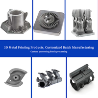 Lama di turbina stampata in 3D Oitech in lega di nichel Inconel SLM per aerospaziale, produzione personalizzata a radice di albero