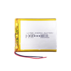 Batería de Polímero de Litio Recargable Adecuada de 3.7v 3400mAh 105655 105555 Li-po para Portátil - Product Image 4