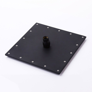 Pommeau de Douche Carré <span class=keywords><strong>AMAXO</strong></span> 8/10/12 Pouces en Laiton Chromé Noir Économiseur d'Eau Garantie 5 Ans Emballé - Product Image 4