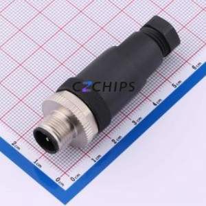 I.AX.TSN.M12.P05.PP7 Circular (Cable) Connector Connector ( Jack Specification: M12 )( Total PIN Count: 5P )( Gender: Male ) - Product Image 1