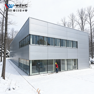 Atelier préfabriqué en acier Q355B personnalisé pour le stockage agricole, certifié CE, surface galvanisée, durée de vie de 50 ans, garantie de 5 ans - Product Image 1