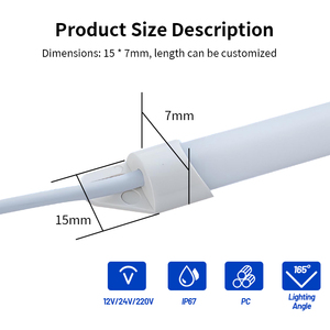 Éclairage LED pour chambre froide Longhey / Lumières LED pour chambre froide / Éclairage de congélateur étanche en aluminium pour usage commercial - Product Image 5
