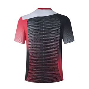 High Quality Sport Shirt Custom Sublimation Polyester Tennis Tops Fashion Breathable Quick Dry <b>Badminton</b> Jersey - Product Image 5