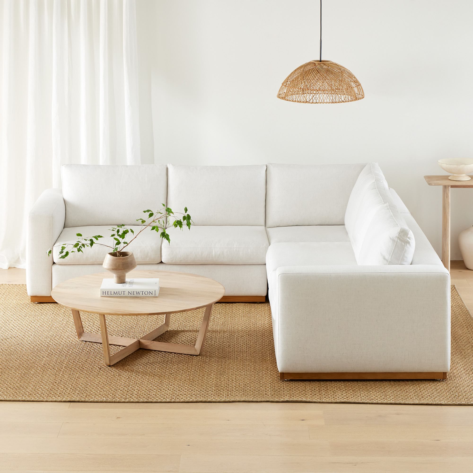 2023 Nordic Modern Luxury High End Durable Oak Wooden Frame Walnut Console Center Wooden Top Coffee Table Living Room Furniture