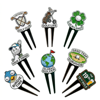 Nouvel Outil de Réparation de Divots de Golf au Design Personnalisé, Outil de Divot en Métal Personnalisé, Outil de Divot avec Logo Gravé ou Imprimé au Laser, Ensemble d'Outils de Divot