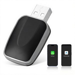 <b>Plug</b> and Play 2-in-1 CarPlay <b>Adapter</b> Wired Android to Wireless Car Link Auto Carplay Box - Product Image 2