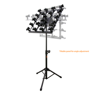 Support multi-microphones pliable AB-1 pour un rangement facile et une réglage de l'angle - Product Image 3