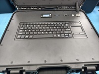 Portable 13.3 pouces 1080P TFT écran tactile LCD moniteur USB poignée pour extérieur UAV Station au sol valise de contrôle industriel