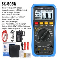 Multimètre numérique Sk-505A SNAKOL Test de résistance d'isolation de haute précision et compteur de réparation automatique New Energy deux-en-un