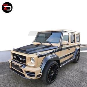 MY Style Body Kit พร้อมฝากระโปรงหน้าเครื่องยนต์คาร์บอน,สำหรับ G Wagon G Class W463 G350D G55 G65 G63 G500 G350 G270 G400 - Product Image 2