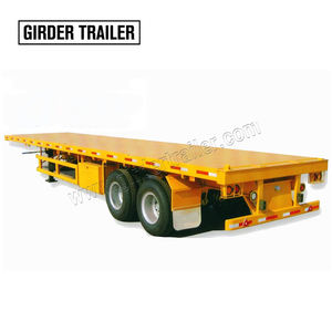 Baby stroller — double essieu pour camions, suspension pneumatique, petit conteneur plat, semi-plat, 20 pieds, remorque à suspension pneumatique - Product Image 5