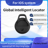 Pelacak Bluetooth Portabel Kompatibel dengan Find My iOS, GPS Anti Hilang untuk Kunci Mobil, Hewan Peliharaan, Dompet, dan Koper